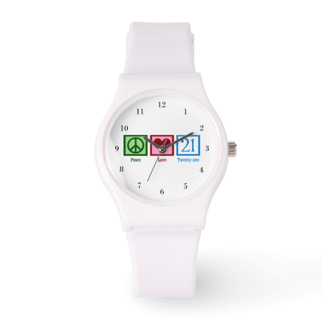 21:a födelsedagen armbandsur (Framsida)