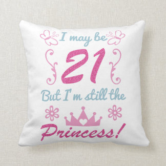 21:a födelsedagen för prinsessan kudde