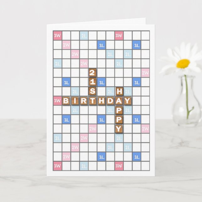 21:a födelsedagen, spelstyrelsen i Ord Kort (Liten växt)