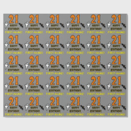 21:a födelsedagen: Spooky Halloween Theme, eget na Presentpapper