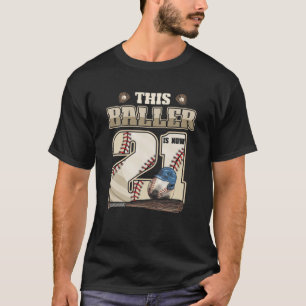 21:a födelsedagsboj, 21:e år gamla baskiska pl t shirt