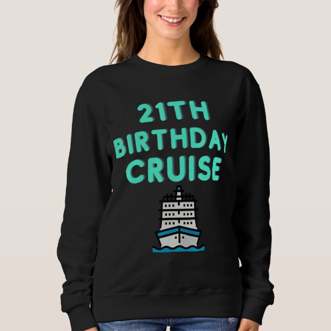 21:a födelsedagsdagen - kryssad Coola Bright T Shirt (Framsida)