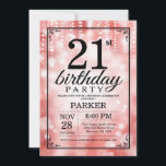 21:a födelsedagsinbjudan Red Glitter Inbjudningar<br><div class="desc">21:a födelsedagsinbjudan med Red String Ljus med Red Glitter-bakgrund. Red Birthday. Vuxen födelsedag. Manar eller Women Bday Inbjudan. 13:e 15:e 16:e 18:e 20:e 30:e 40:e 60:e 70:e 80:e 90:e 100:e, oavsett ålder. Om du vill göra ytterligare anpassningar klickar du på knappen Anpassa och användor verktygen som är utformat för att...</div>