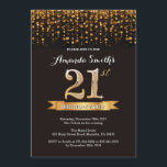 21:a födelsedagsinbjudan Svarta och Guld Glitter Inbjudningar<br><div class="desc">21:a födelsedagsinbjudan. Svarta och Guld Glitter. Vuxen Födelsedagsfest Inbjudan. Kvinnor eller Manar Bday Bash.
Om du vill göra ytterligare anpassningar klickar du på knappen Anpassa och användor verktygen som är utformat för att ändra mallen.</div>