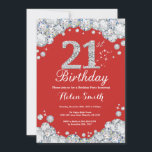 21:a födelsedagsinbjudningen Red och Silver Diamon Inbjudningar<br><div class="desc">21:a födelsedagsinbjudan. Red och Silver Rhinestone Diamond. Elegant Birthday Bash inbjudan. Vuxen födelsedag. Kvinnor födelsedag. Manar födelsedagen.
Om du vill göra ytterligare anpassningar klickar du på knappen Anpassa och användor verktygen som är utformat för att ändra mallen.</div>