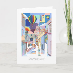 21:a. Födelsedagskort för en mycket speciell perso Kort