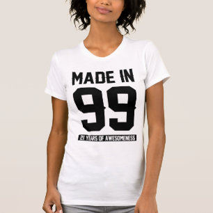 21:a födelsedagspresenten Giftålder 21 år gamma T Shirt