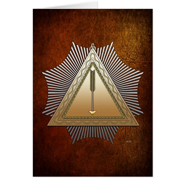 21:a grader: Patriarch Noachite Hälsningskort (Framsidan)