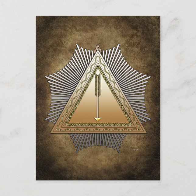 21:a grader: Patriarch Noachite Vykort (Framsida)