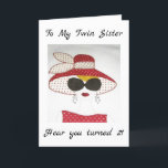 **21:a TVÅ SISTER WATCH OUT WORLD Kort<br><div class="desc">DET KOMMER MIN TVÅ GÅNGER OCH HON VÄNTAR ***21***</div>