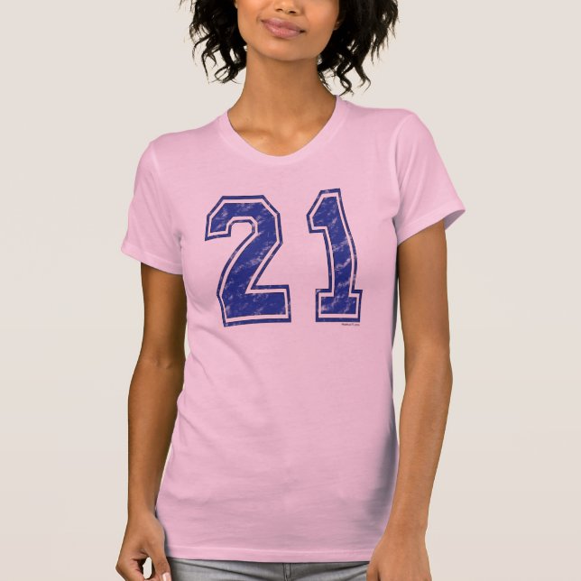 21 anpassningsbar Jersey Tee (Framsida)