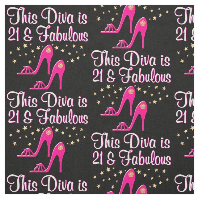 21 ÅR GAMLA HON QUEEN TYG (Provkarta)