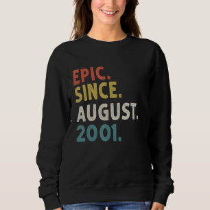 21 år gammal epidemi sedan augusti 2001 21:a födel t shirt