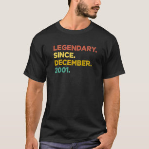 21 år gammal förklaring sedan december 2001 21:a f t shirt