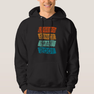 21 år gammal förklaring sedan maj 2001 21:a födels hoodie
