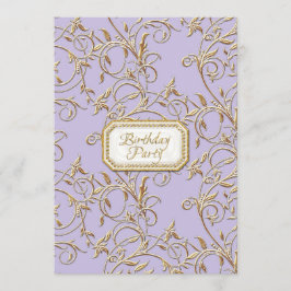 21-årsfest Glamour Old Hollywood Regency Inbjudningar