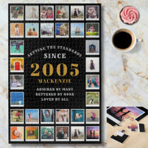 21-årsfirande 2005 Familjeminner Fotocollage