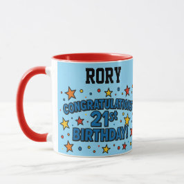 21-årspresent Mug Mugg