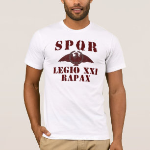 21 Augustuss 21st Predatory legion - romersk örn T Shirt