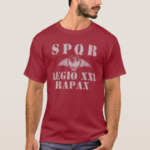 21 Augustuss 21st Predatory legion - romersk örn Tee Shirt