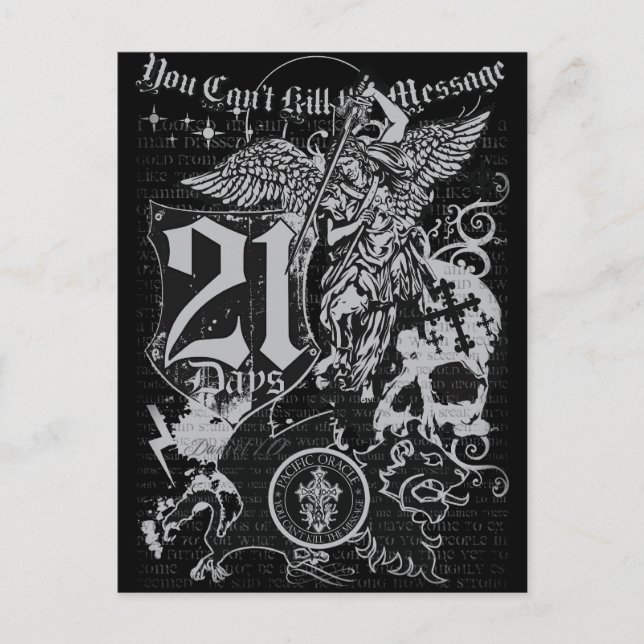 21 dagar vykort (Framsida)