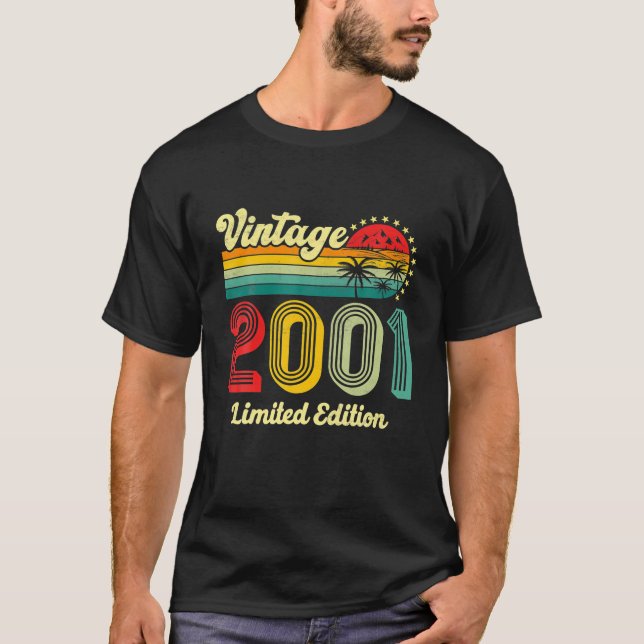 21 Dekorationer på födelsedagen 21 maj 2001 T Shirt (Framsida)