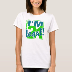 21 & den LAGLIGA skjortan - välj stil & färga Tee Shirt