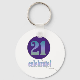 21 fira nyckelring