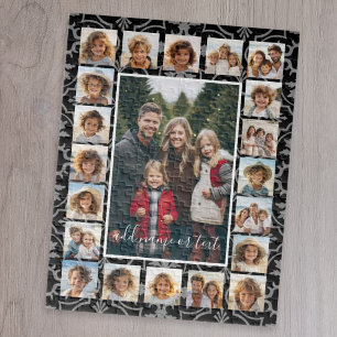 21 Fotokollage och Tile Mönster - CAN Edit FÄRG Pussel