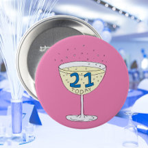 21 Idag-stilbricka 21-årsdag party