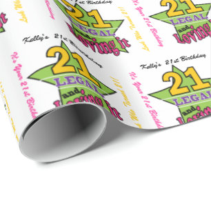 21 lagligt och älska det - 21st födelsedag presentpapper