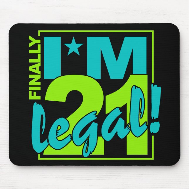21 & LEGAL mousserande Musmatta (Framsidan)