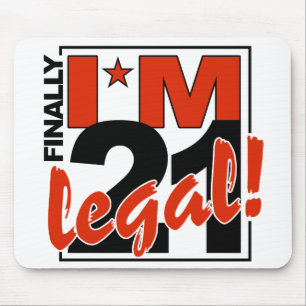 21 & LEGAL mousserande Musmatta