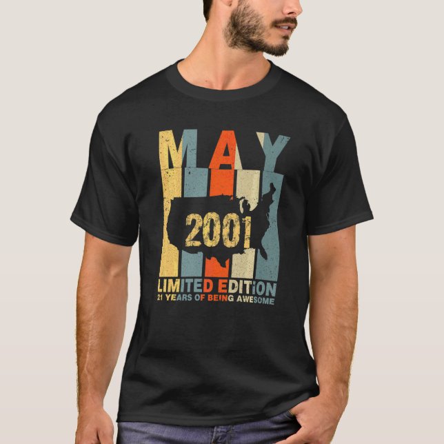 21 maj 2001 21 år efter Fantastisk T Shirt (Framsida)