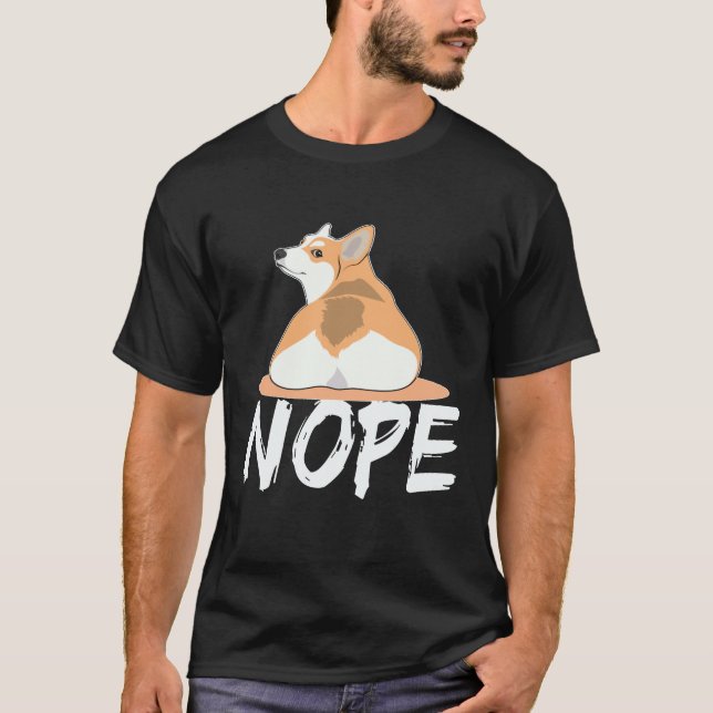 21 Nej - Corgi T Shirt (Framsida)
