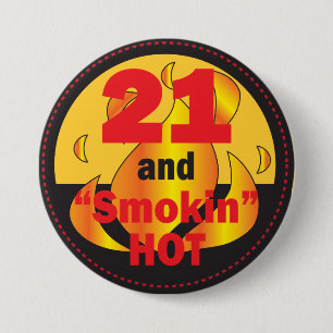 21 och Smokin hoade den 21st födelsedagen Knapp