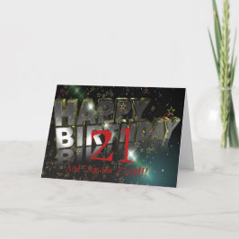 21 OCH TID FÖR ROLIGT AV BIRDAGKORT KORT