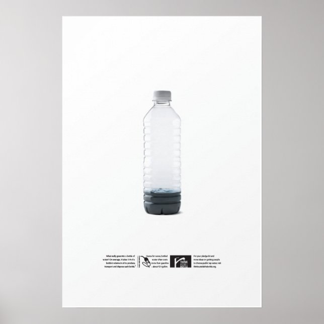 $21 Per Gallon - Tänka utanför Flaska Poster (Framsidan)