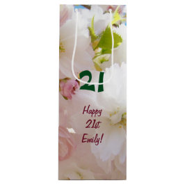 21 presentpåsar Glad 21-årsdag Födelsedagar anpass