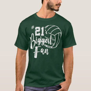 21:s största Volleyball Fläkt Pappa T Shirt