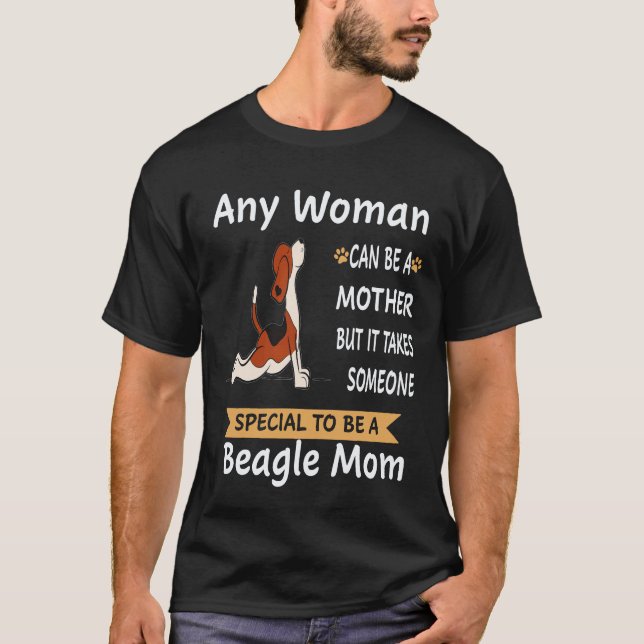21 Särskilt att vara en Beagle-mamma Beagle T Shirt (Framsida)