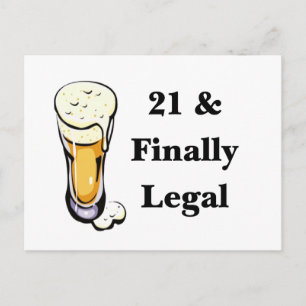 21 & slutligen Legal Vykort
