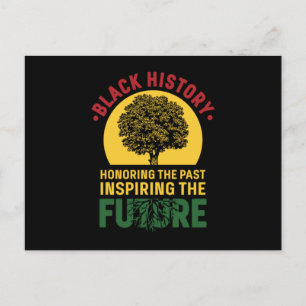 21 Svart historikmånad Afrikas Pride Apparel Gift. Meddelande Vykort