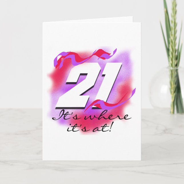21 var det är på kort (Framsida)