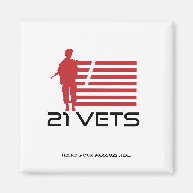 21 Vets Magnet (Framsidan)