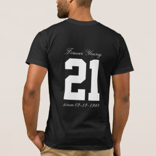 21st 50th födelsedag för för evigtbarn i 2017 t shirt