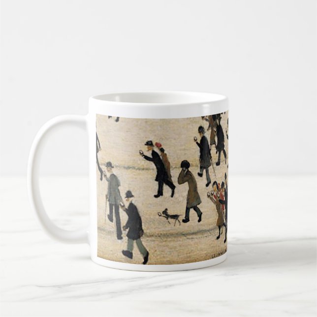 21st Århundrade LS Lowry Kaffemugg (Vänster)