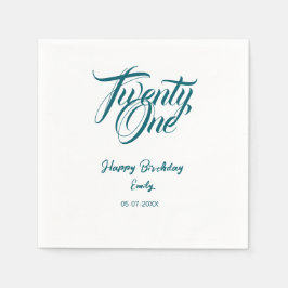 21st birthday add name date year blue template thi pappersservett