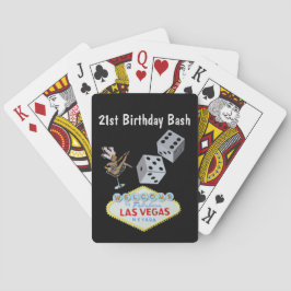 21st Birthday Bash Las Vegas Casinokort