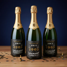 21st Birthday Legend Add Your Name 2005 Vintage
